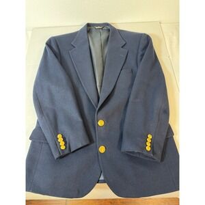 Polo University‎ Club by Ralph Lauren Wool Blazer - Gold Buttons Menswear